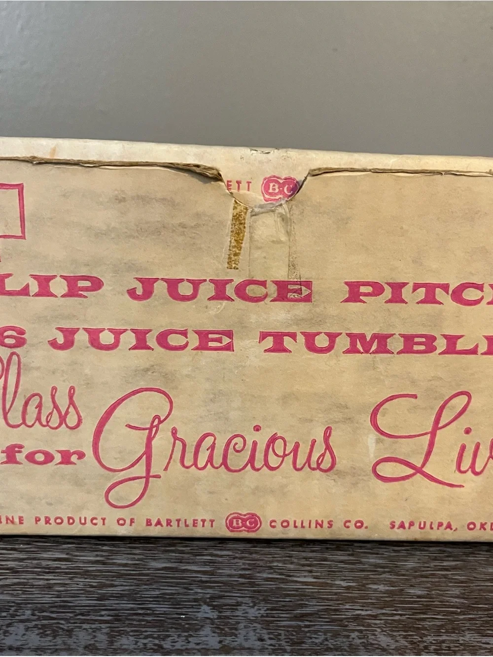 1950’s Bartlett Collins Color Fare Juice Set